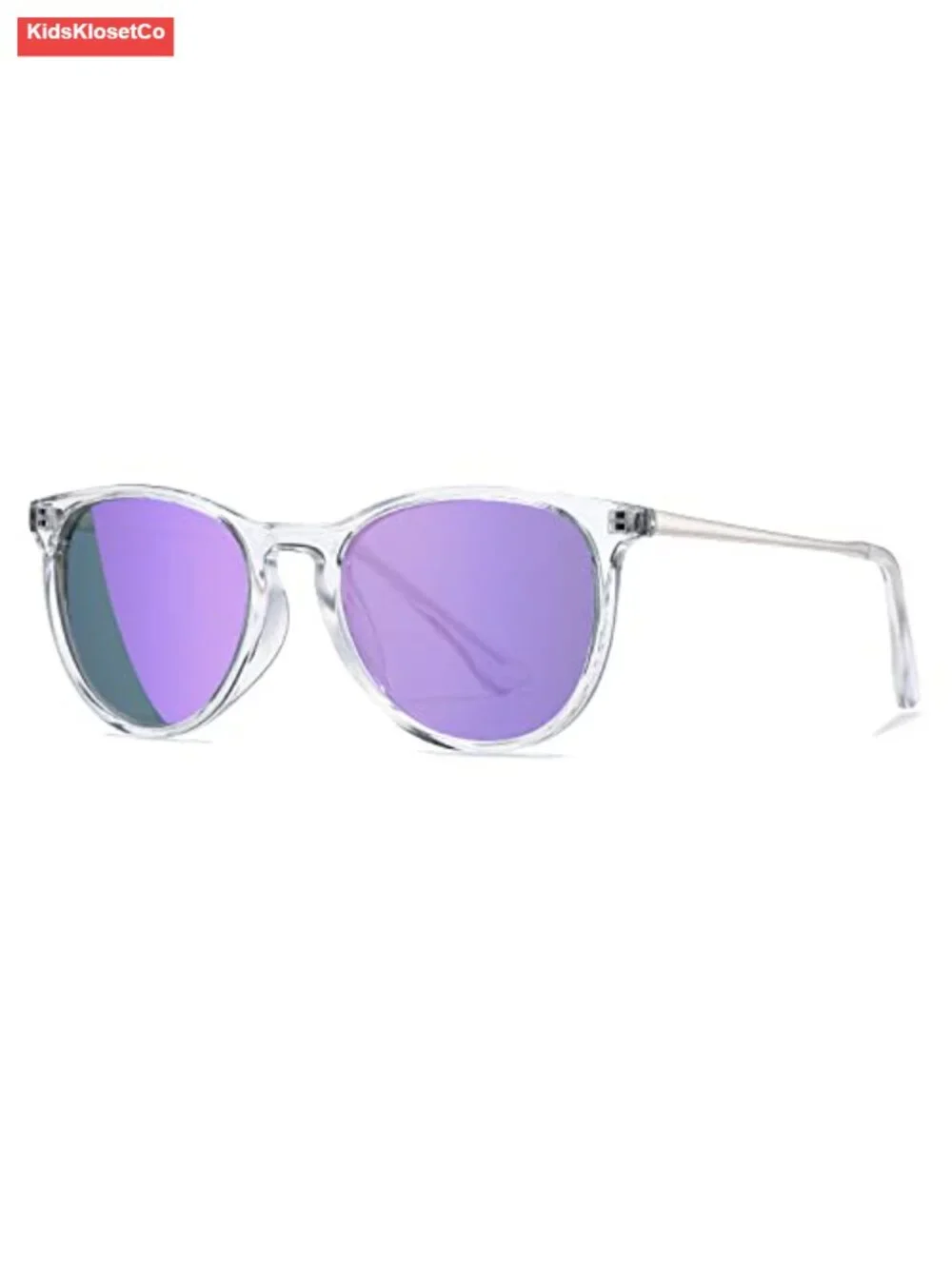 Polarized Kids Sunglasses 100% UV Protection TR90 Frame Stainless Steel Temples